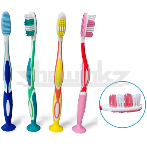 27129 Suction Cup Adult Toothbrush