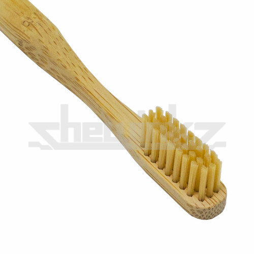 99012 Adult Bamboo Color bottom Round Toothbrush