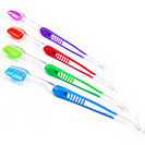 21141 Teenage Dual Ended V-trim Orthodontic Toothbrush