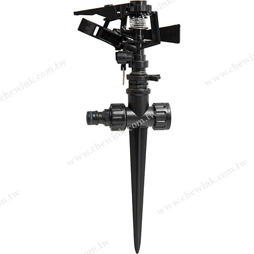 P10169 Plastic Impact Watering Sprinkler with Spike