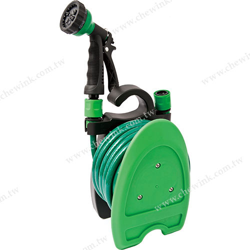 P20101 Portable Plastic Mini Balcony Manual 10M Hose Reel