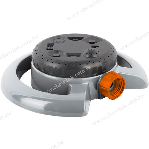 P50565 Plastic 8-Pattern Stationary Water Sprinkler