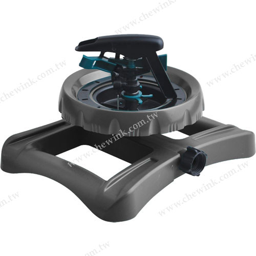 P50575 Plastic Pattern Master Impact Sprinkler with Poly Sled Base